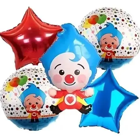 Set de 5 Globos Plim Plim M1's photo #1