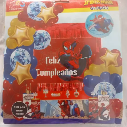 Set decorativo 100 pcs Spiderman M2's photo #1