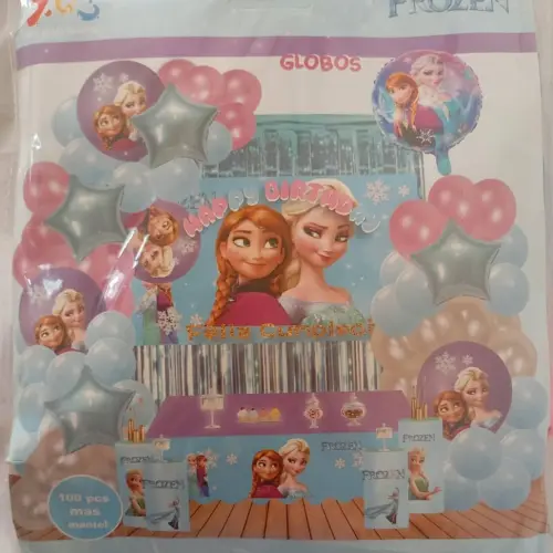 Set decorativo 100 pcs Frozen M4's photo #1