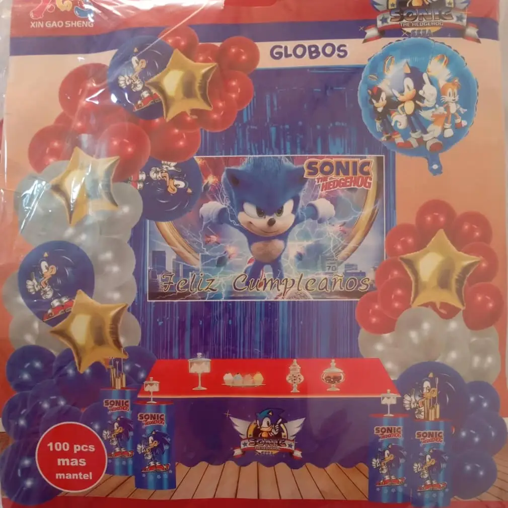 Set decorativo 100 pcs Sonic M12's photo #1