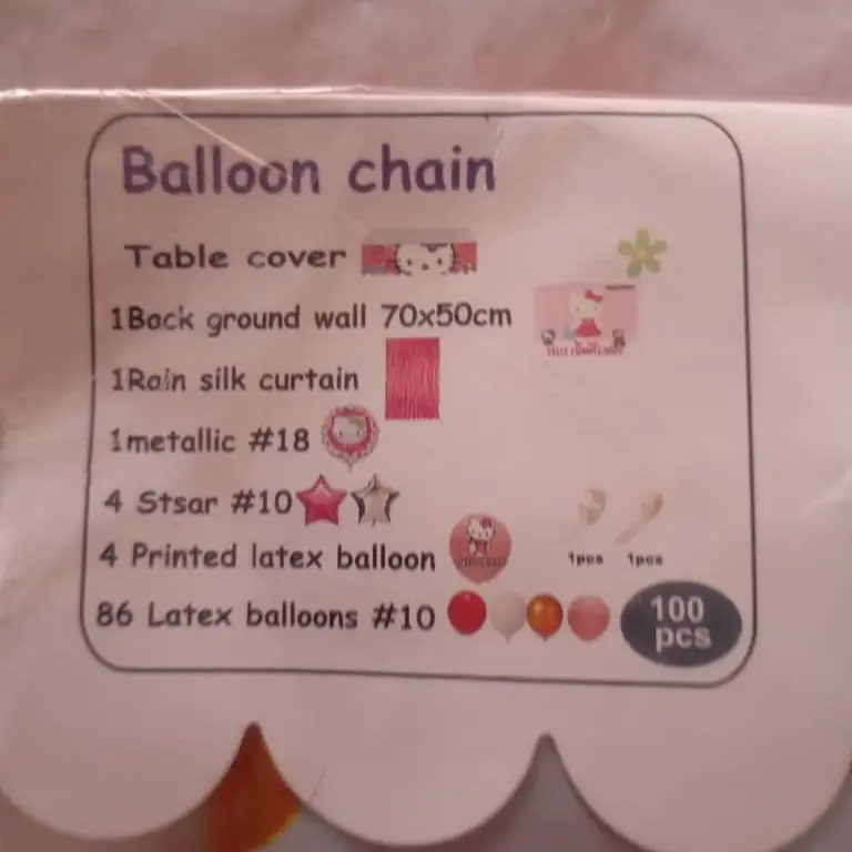 Set decorativo 100 pcs Hello Kitty M13's photo #1