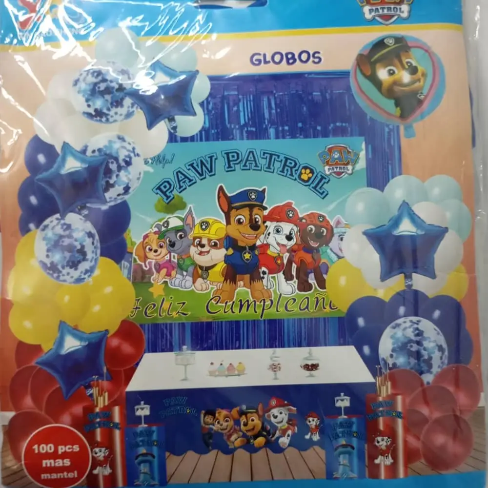 Set decorativo 100 pcs Paw Patrol M26's photo #1
