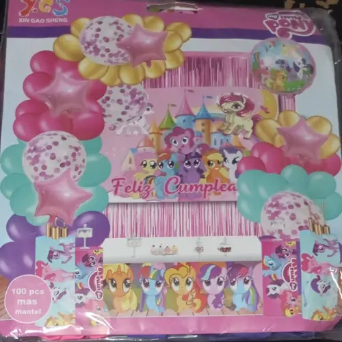 Set decorativo 100 pcs Unicornio M27's photo #1