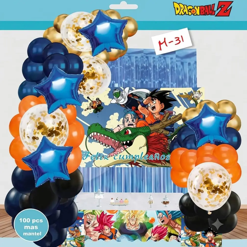Set decorativo 100 pcs Dragon Ball M31 — imagen 1