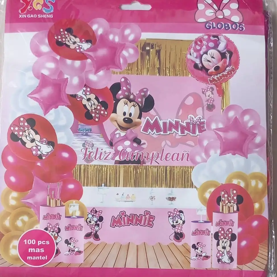 Set decorativo 100 pcs Minnie M33's photo #1