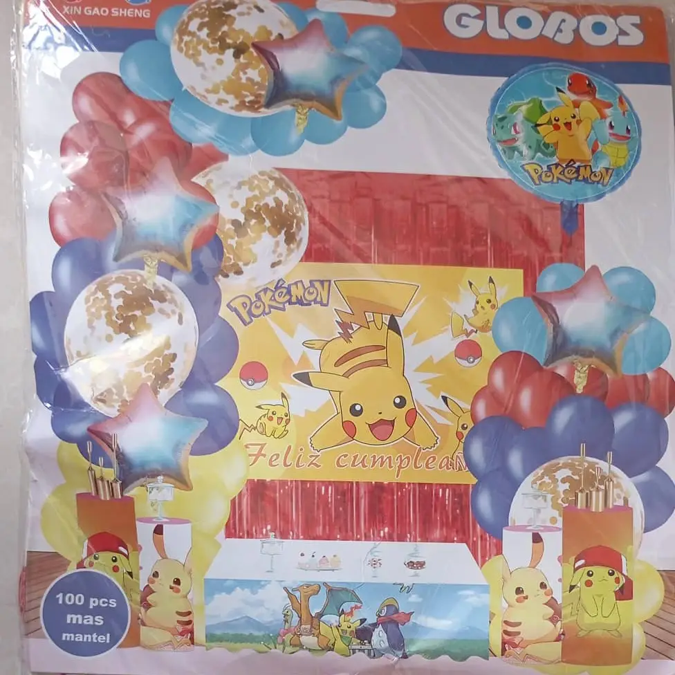 Set decorativo 100 pcs Pikachu M35's photo #1