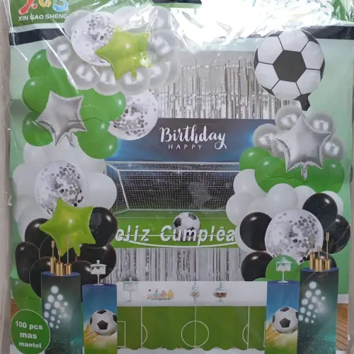 Set decorativo 100 pcs Futboll M36's photo #1