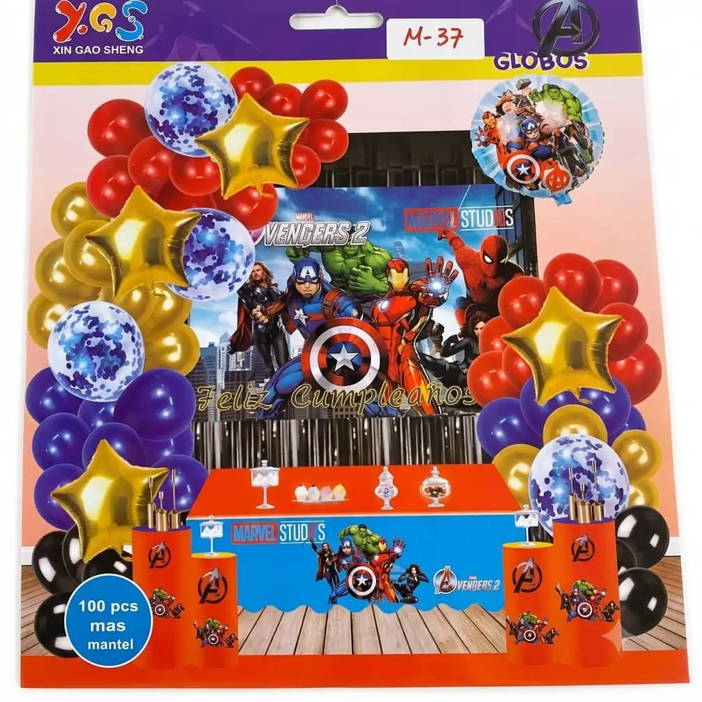 Set decorativo 100 pcs Avenger M37 — imagen 1