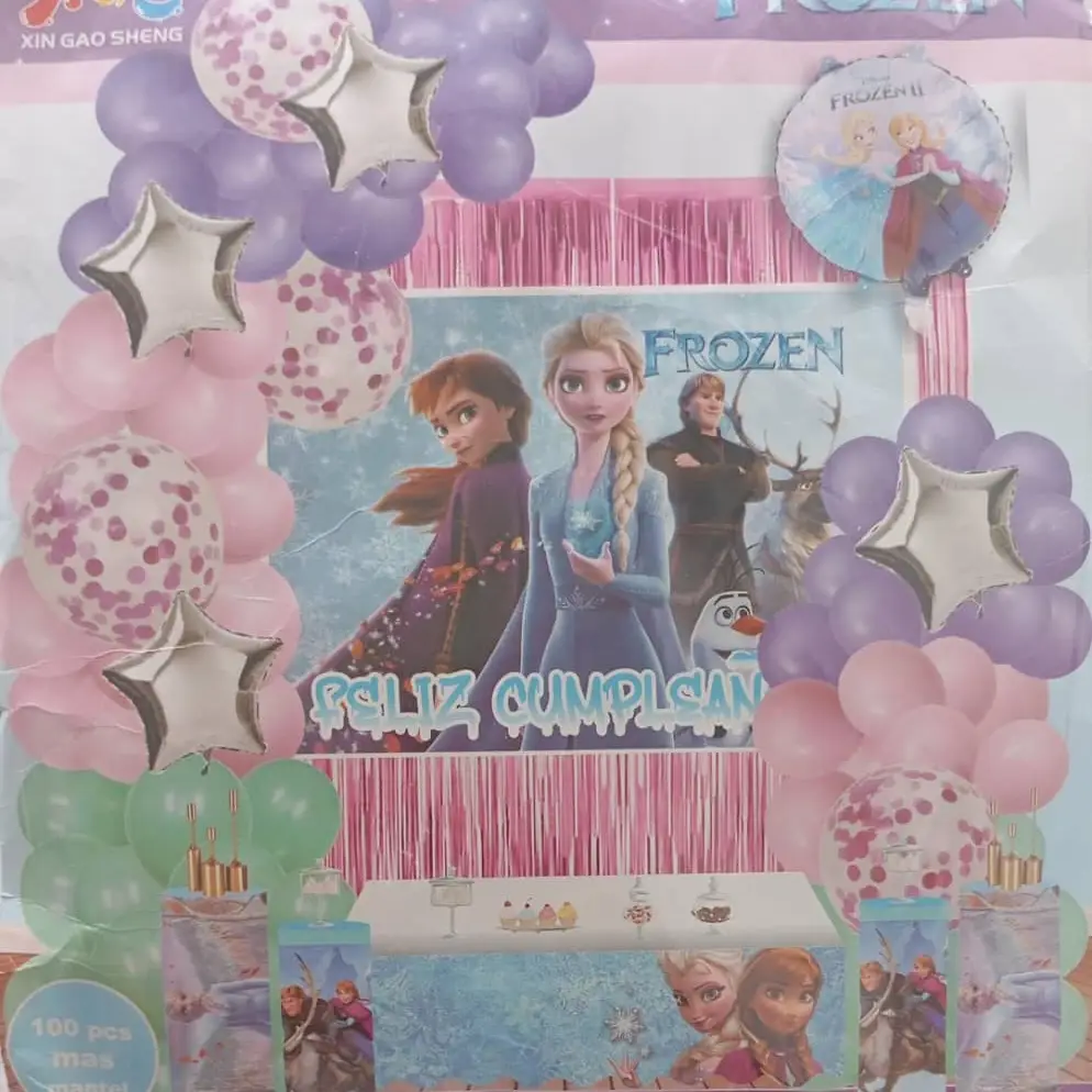 Set decorativo 100 pcs Frozen M40's photo #1