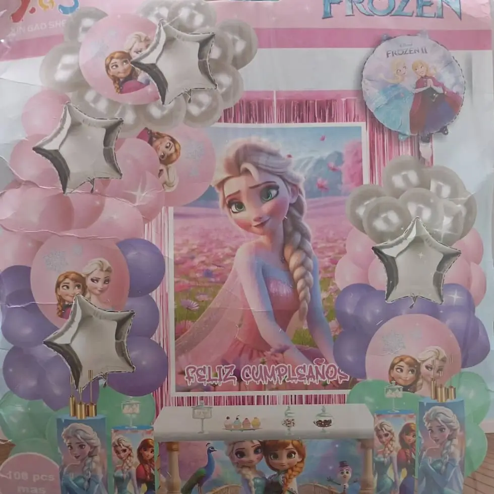 Set decorativo 100 pcs Frozen M41's photo #1