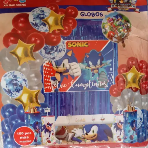 Set decorativo 100 pcs Sonic M48's photo #1