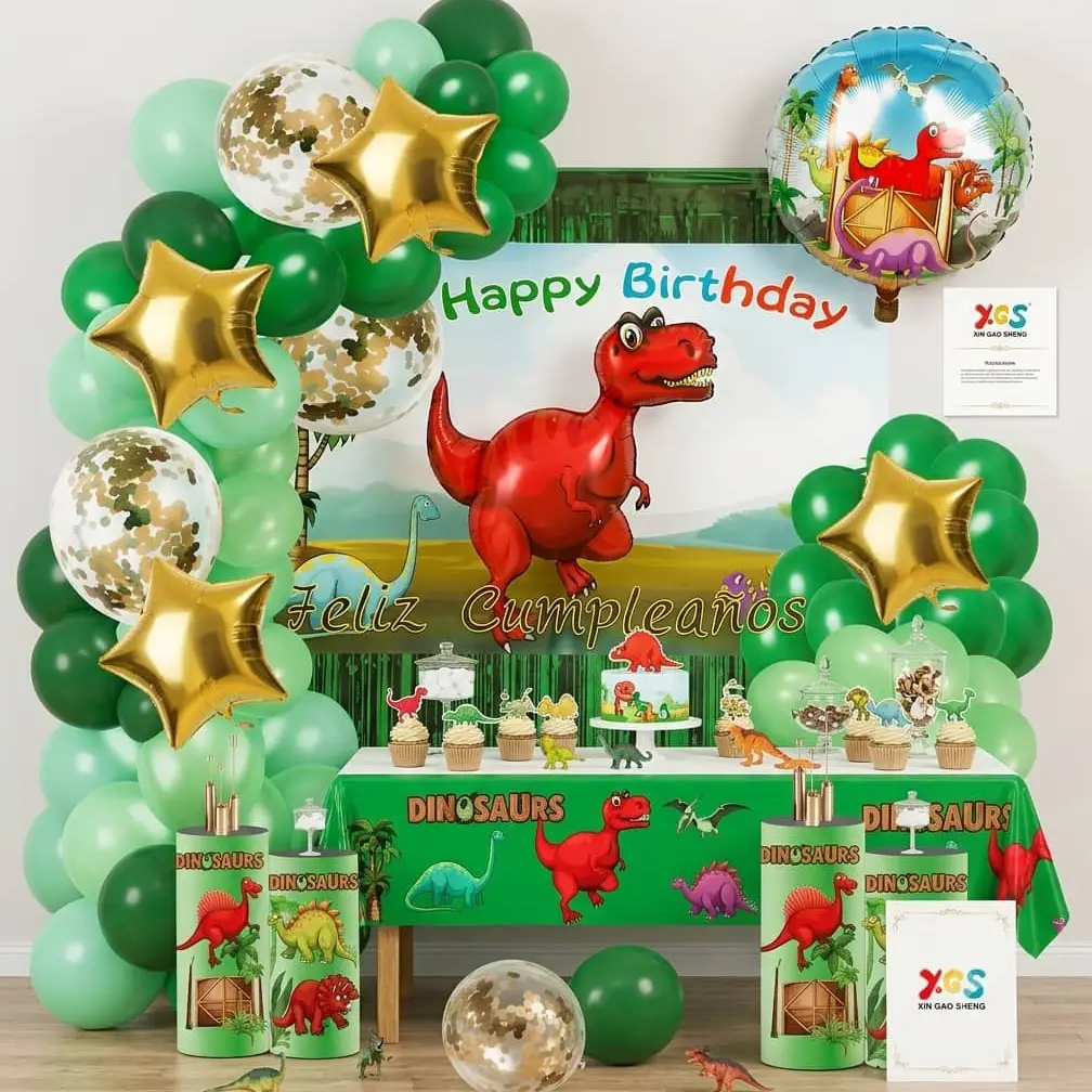 Set decorativo 100 pcs Dinosaurio M53 — imagen 1