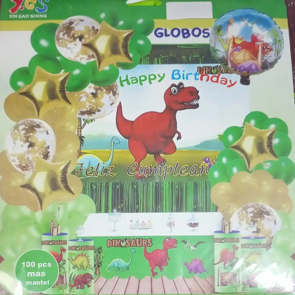 Set decorativo 100 pcs Dinosaurio M53's photo #1