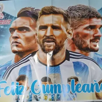 Set decorativo 80 pcs Fútbol (Messi)'s photo #1