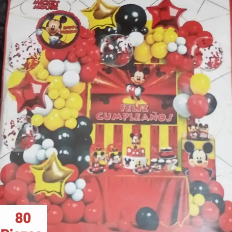 Set decorativo 80 pcs Mickey's photo #1