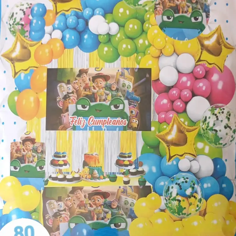 Set decorativo 80 pcs Toy Store — imagen 1