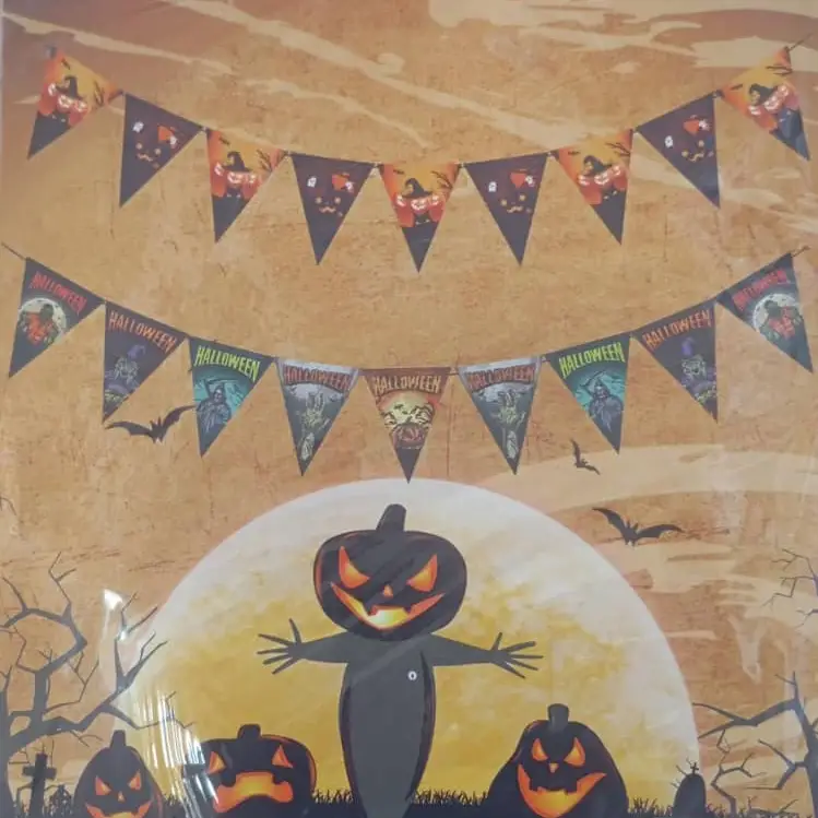 Banderin para Halloween con Calabazas — imagen 1