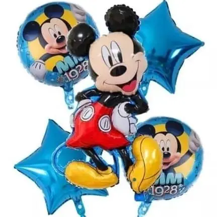 Set de 5 Globos Mickey M9's photo #1