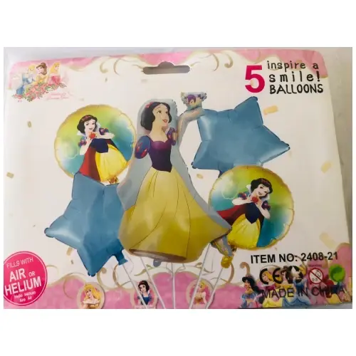 Set de 5 Globos Blanca Nieves M1's photo #1