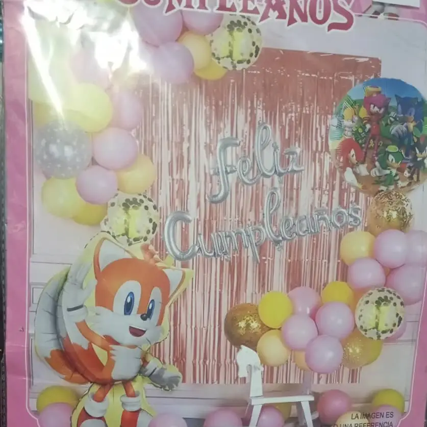 Set Decorativo Tails de Sonic — imagen 1