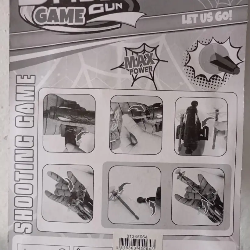 Guante de Spiderman con Dardos's photo #1