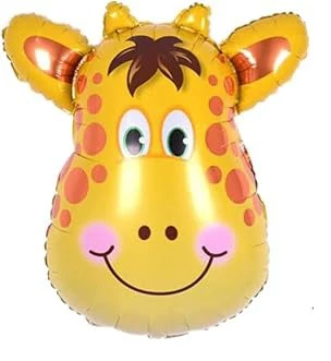 Globo 24" de Silueta Cabeza de Jirafa's foto | PartyExpress |  BizneCubano