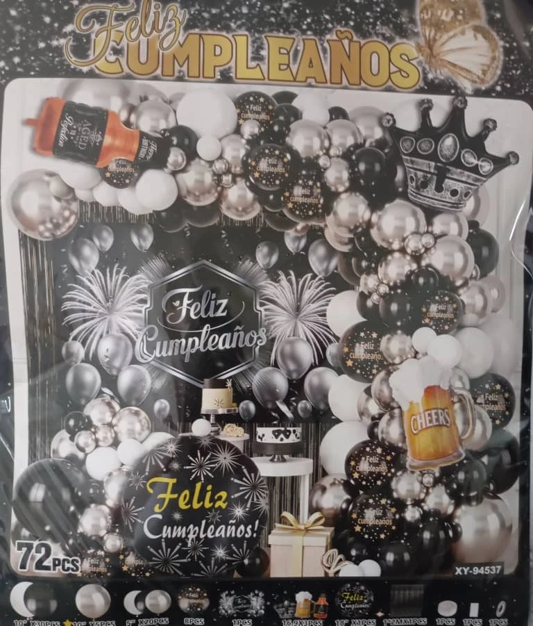 Set Decorativo Nuevo M-3's foto | PartyExpress |  BizneCubano