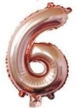 32" Seis Rosa Oro's foto | PartyExpress |  BizneCubano