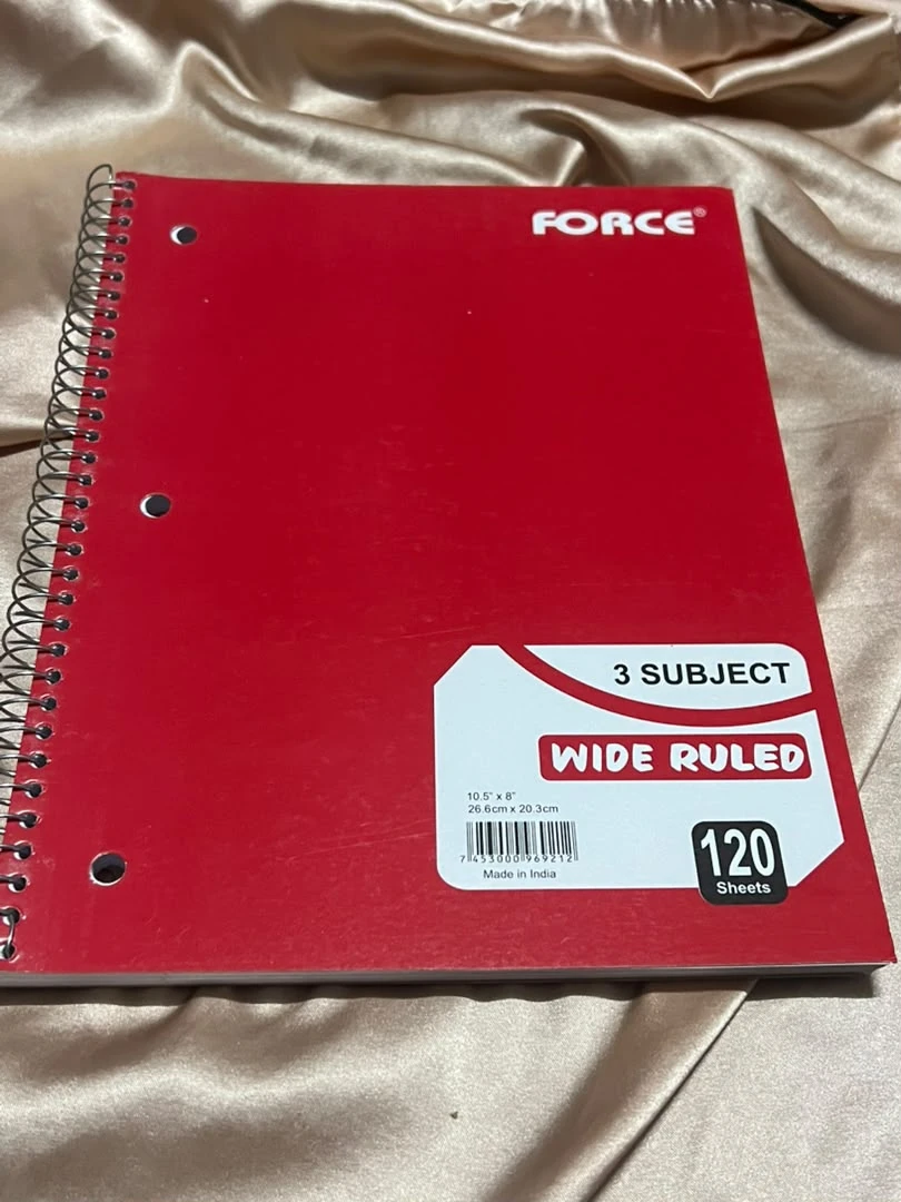 Libreta Espiral de 120 Hojas Roja's foto | PartyExpress |  BizneCubano