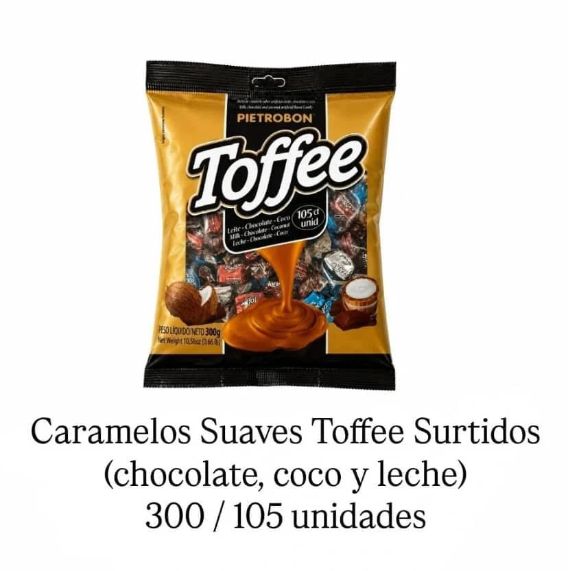 Paquete Surtido de Caramelos Toffe's foto | PartyExpress |  BizneCubano
