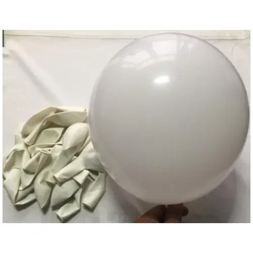 10" Latex Blanco's foto | PartyExpress |  BizneCubano