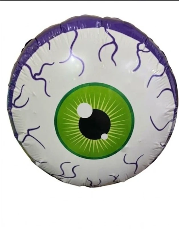 Globo 18" Halloween Ojo Borde Morado's foto | PartyExpress |  BizneCubano