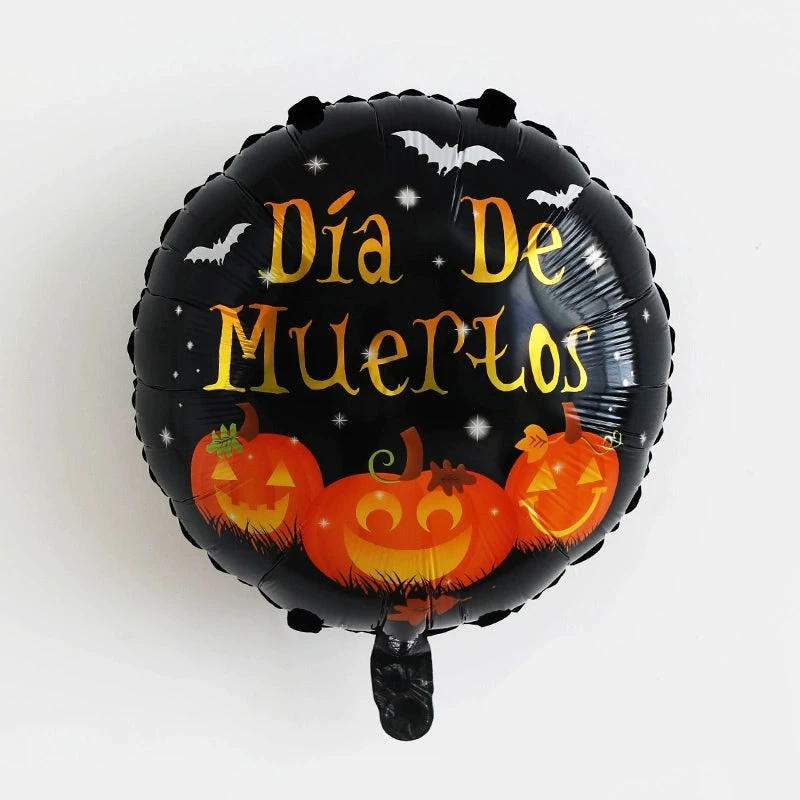 Globo 18" Halloween Día de los Muertos's foto | PartyExpress |  BizneCubano