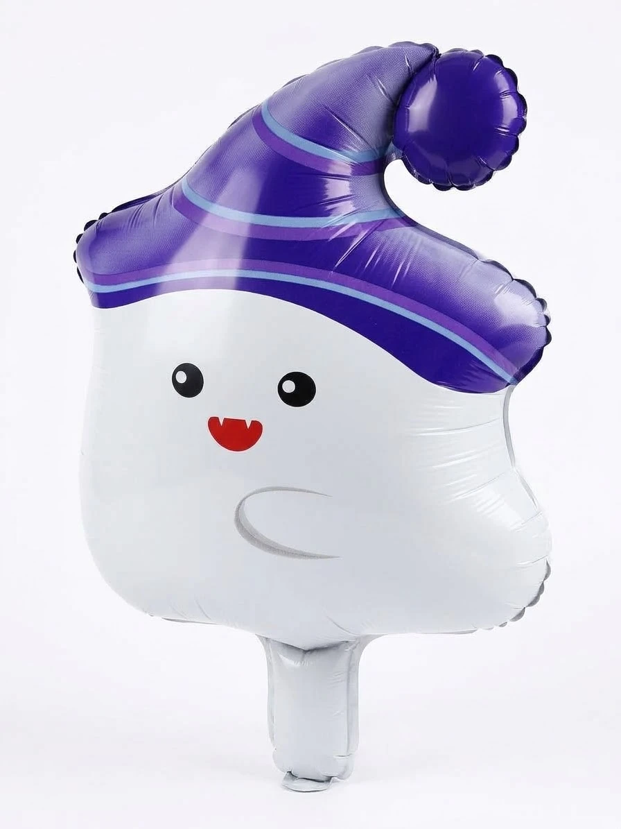 Globo 14" de Silueta Fantasmita con Gorro's foto | PartyExpress |  BizneCubano