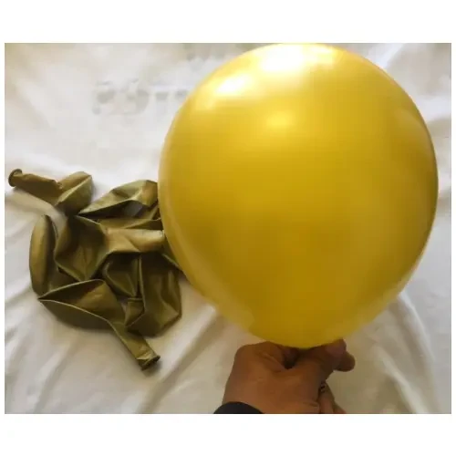 10" Metalizado Dorado's foto | PartyExpress |  BizneCubano