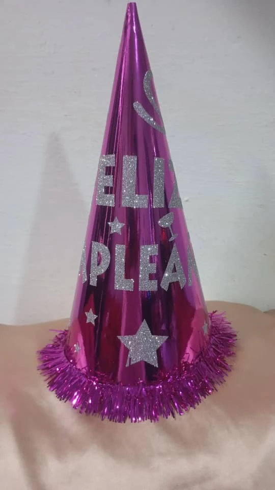 Gorro para Homenajeados Rosado Fucsia's foto | PartyExpress |  BizneCubano