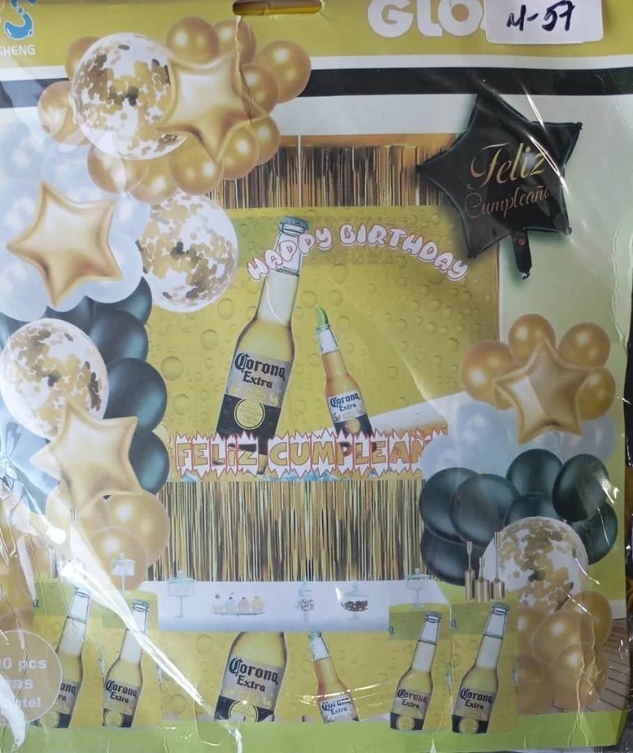 Set decorativo 100 pcs Botella Corona M57's foto | PartyExpress |  BizneCubano