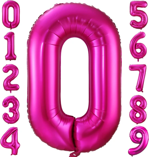 32" Cero Rosado Fucsia's foto | PartyExpress |  BizneCubano