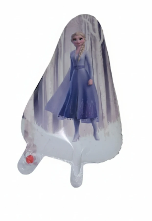 Globo 14" de Silueta Elsa de Frozen's foto | PartyExpress |  BizneCubano