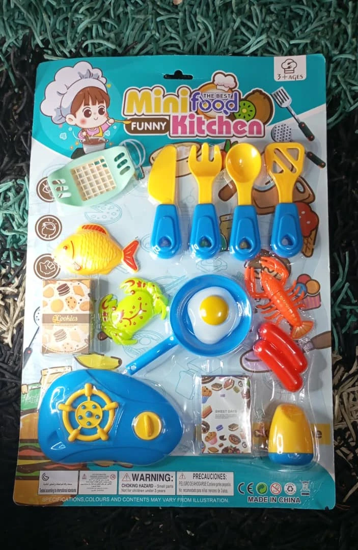 Juego de Cocinita con Mariscos's foto | PartyExpress |  BizneCubano