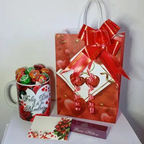 Imagen de ✔ COMBOS PARA MAMÁ CON BOLSITA Y JARRA