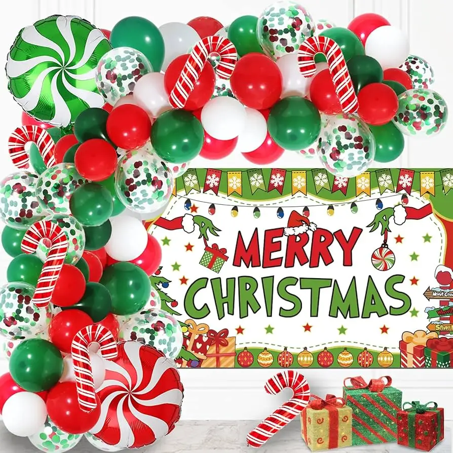 Imagen de ✔ SET DE GLOBOS PARA NAVIDAD