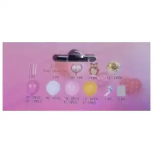 Set Decorativo Romantico Feliz San Valentin Rosado M16 miniatura 2