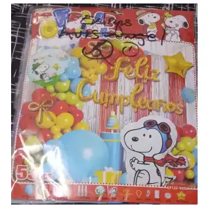 Set Decorativo Snoopy miniatura 1