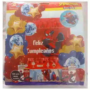 Set decorativo 100 pcs Spiderman M2 miniatura 1