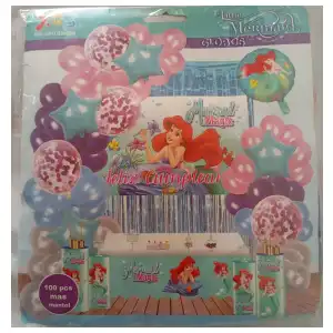 Set decorativo 100 pcs Sirenita M5 miniatura 1