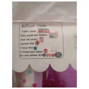 Set decorativo 100 pcs Princesas M6 miniatura 2