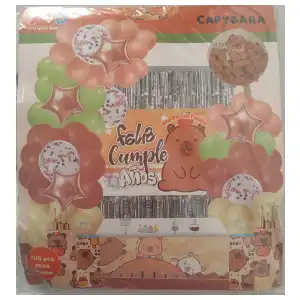 Set decorativo 100 pcs Capibara M7 miniatura 1