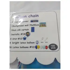 Set decorativo 100 pcs Paw Patrol M26 miniatura 2