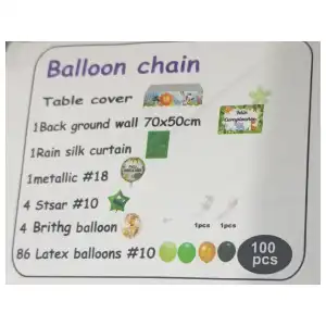 Set decorativo 100 pcs Safari M28 miniatura 2